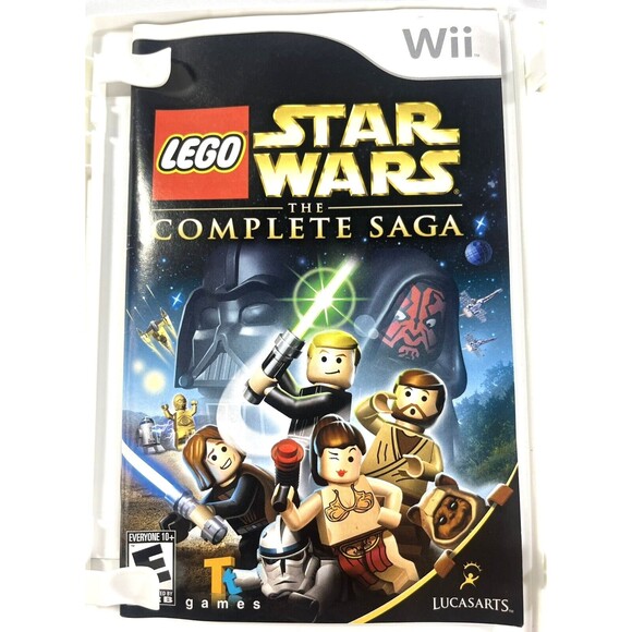 Lego Star Wars: The Complete Saga Nintendo Wii 2007 Complete with Manual Tested - Picture 4 of 9